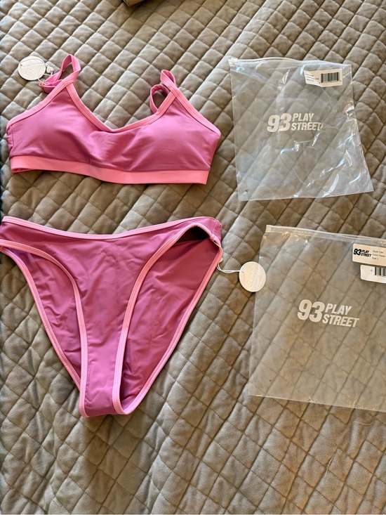 93 Play Street Other - NWT 93 Play Street Pink Bikini Set - Women's Two-Piece Swim